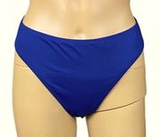 LAUREN RALPH LAUREN blue “Beach Club Hipster Bikini Swim Bottoms”. Size 14. NWOT