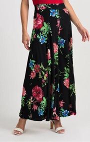 NWT Joseph Ribkoff Floral Palazzo Pant Size 4