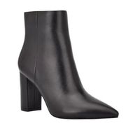 Glorena Heeled Leather Ankle Boots