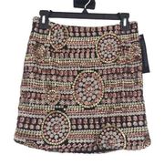 WYLDR KEEP IT TOGETHER SEQUIN MULTI COLORED MINI SKIRT FESTIVAL WMNS SIZE MEDIUM