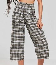 The Ragged Priest Mellow Plaid Pant. Size M