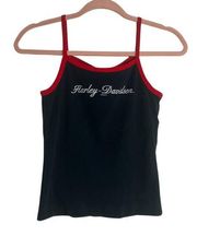 Vintage Y2K Harley Davidson Cropped Tank Top