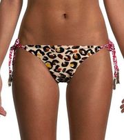 Farm Rio Leopard Patch Bikini Bottom