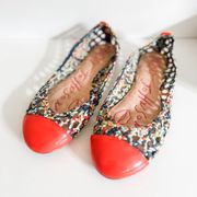 Betsey Johnson Crochet Flats