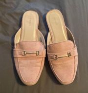 Forever 21 pink mules 8
