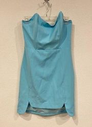 Strapless Dress Size Large EUC