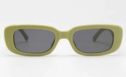 EMERY ROSE square Frame Tinted Lens Sunglasses