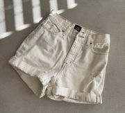 Urban Outfitters High Waist Denim Shorts