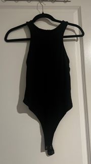 Open Edit Black Bodysuit