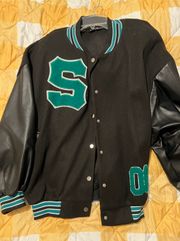 Letter Bomber Varsity Jacket