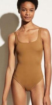 Vince x Nu Swim Sunset One Piece Swimsuit Brown