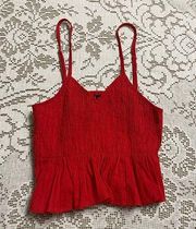 Women’s nwt  red cami tank top size small