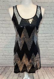 JULIE'S CLOSET Sequined Cocktail Dress Bodycon 