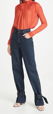 Paperbag Buckle Jean