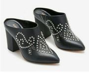 Express studded Backless booties