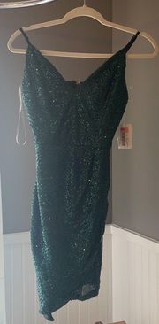 Green Sparkle Dress