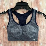 New Balance  Blue Light Support Racerback Sports Bra