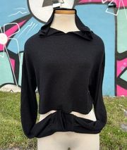 ASOS Design Loungeable Cropped Hoodie Sweater Size 8