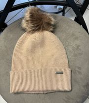 OS  Beige Beanie