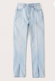 Abercrombie Curve Love Ultra High Rise 90s Straight Jean