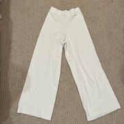 Verge Girl white wide leg pants