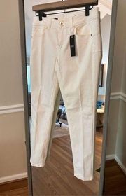 Cache Ankle Length Skinny Size 6 NWT White