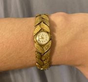 Woman’s WORKING Vintage Gold Plated Beautiful Swiss Made  Watch!