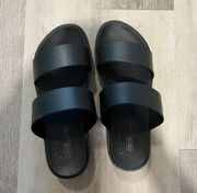 Black Platform Sandals