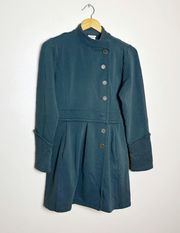 Charcoal  Cotton Peacoat Size M VGUC