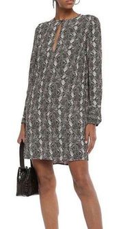 Equipment Snake Print Bonnie Dress Shift