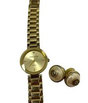 Anne Klein Watch and Earrings