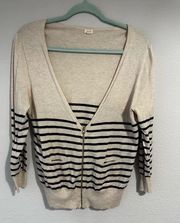 J Crew Pima cotton cardigan