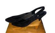 Diane Von Furstenberg shoes leather sling back heels