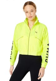 - Chase Cropped Jacket In Yellow Alert