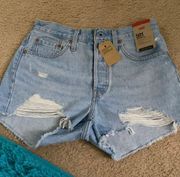 Jeans High-Rise Shorts