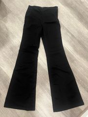 Side Zip Flare Pants