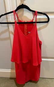 Red romper