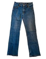 Lawman Women’s Sz 28 VTG 90’s Western Embroidered Straight Leg Denim Jeans