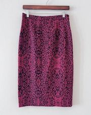 Halogen Skirts | Halogen Pencil Skirt Above Knee Stretch Leopard PrinT size 6