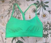 Lululemon Flow Y Bra Nulu *Light Support, A-C Cups Pistachio