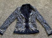 Women’s printed blazer