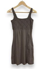 Athleta Crochet Mini‎ Tank DressWomens XS