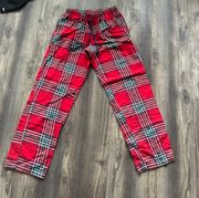 Red  PJ pants