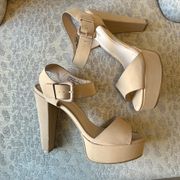 Nude heels