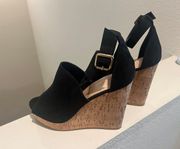 Black wedges 