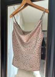 Style Rack Scoop Neck Spaghetti Strap Blouse Size Medium NWT