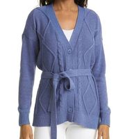 L'agence. Mica Belted Cable Cardigan.