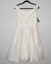 NWT  Snow White Off The Shoulder Cocktail Dress Size 8