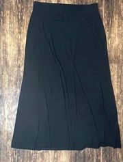 NWT Eileen Fisher Viscose Jersey Midi skirt size XS