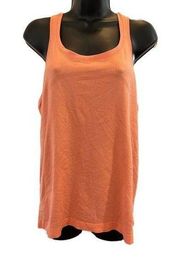 Lululemon   Pink/Orange Swiftly Racerback Tank Top - size 10